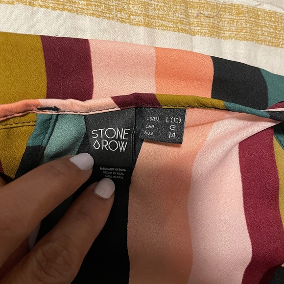 Stone Row 2-Piece Striped Set in EUC - Picture 4 of 7